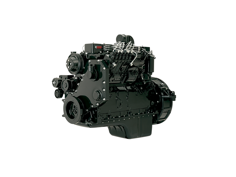 Marine electronically-controlled generator set engine