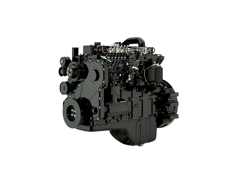 Marine electronically-controlled generator set engine